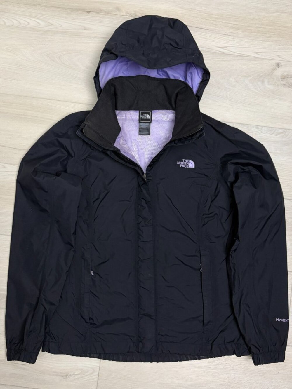 THE NORTH FACE HYVENT Waterproof Light Windbreaker Jacket Womens Medium - Picture 6 of 8